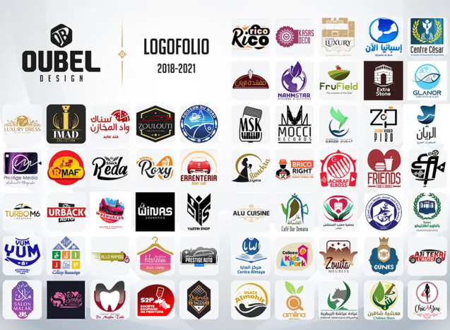 Logofolio 2018 2021 Oubel Design Logos
