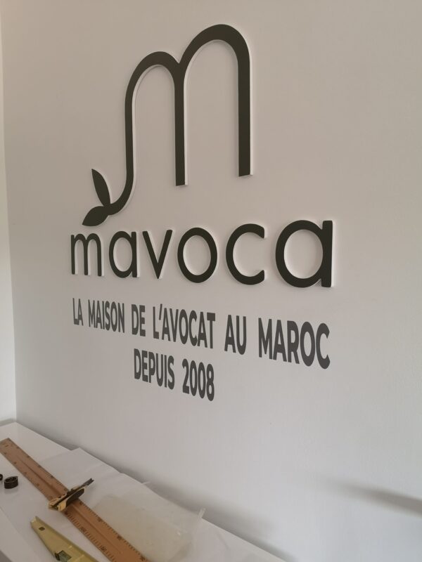 lettrage logo forex pvc larache maroc lettrage pvc entierement personnalise deco murale Oubel Design (3)