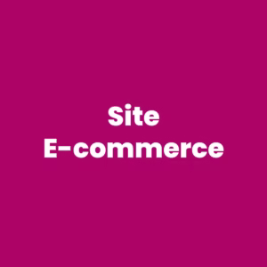 Site E-commerce