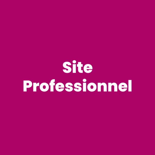 Site Professionnel