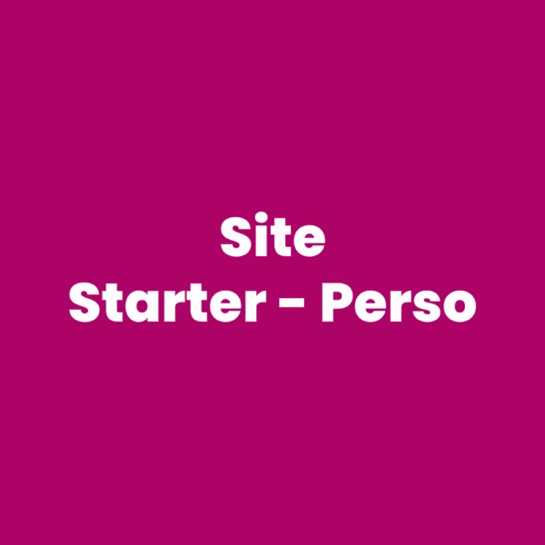 Site Starter / Perso